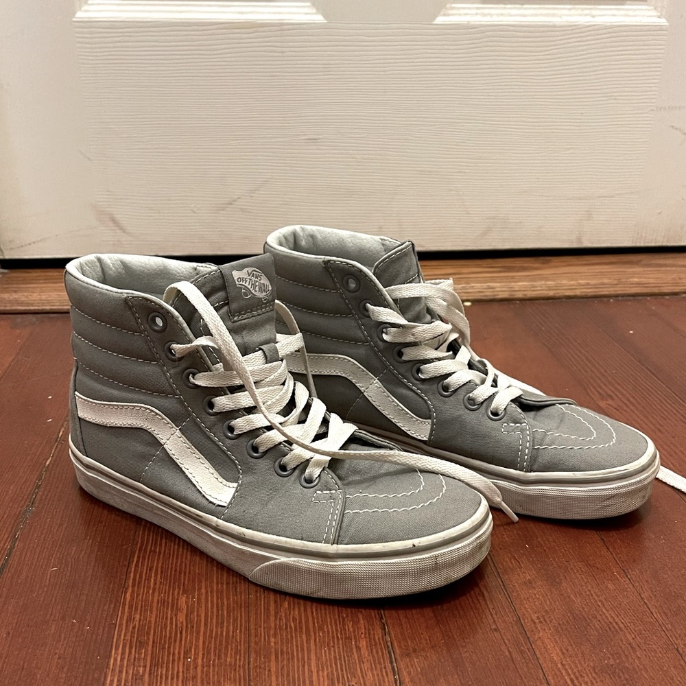 Gray High Top Vans